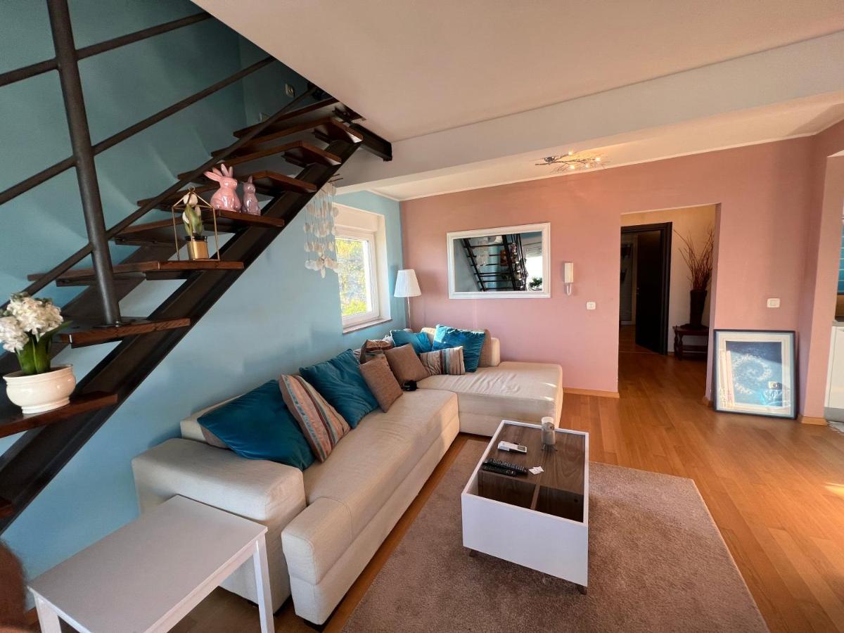 Panoramic Apartment Sea View And Pool Opatija Ičići Dış mekan fotoğraf